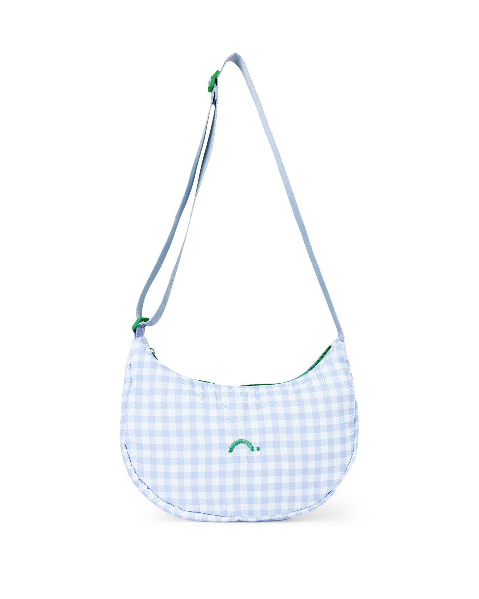 Blueberry Medium Crescent Bag