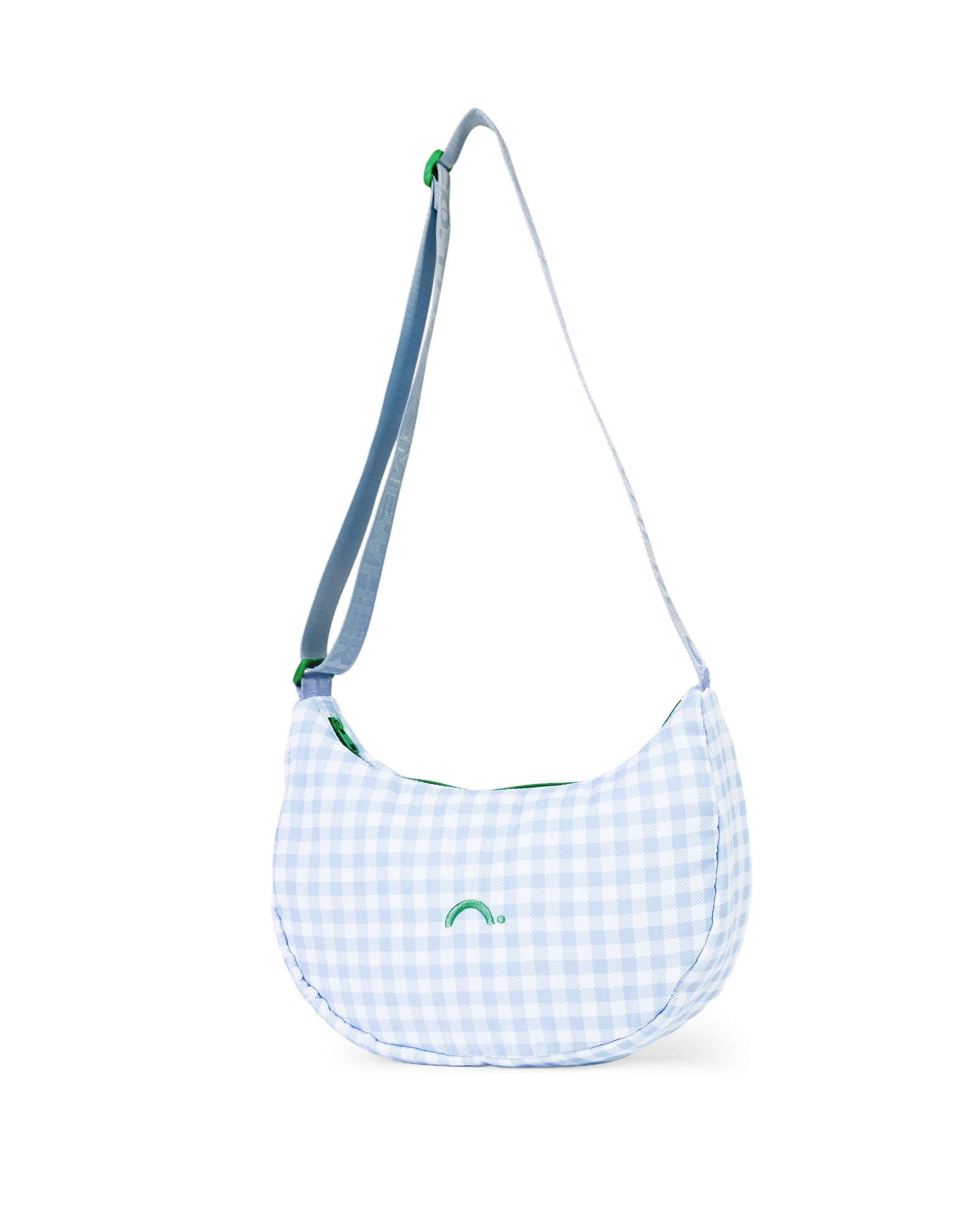 Blueberry Medium Crescent Bag