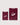 Burgundy - Ice Brick Duo