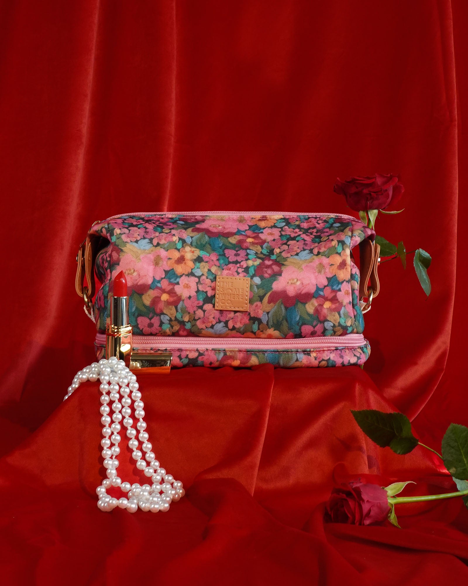 Amongst The Flowers Cosmetic Bag