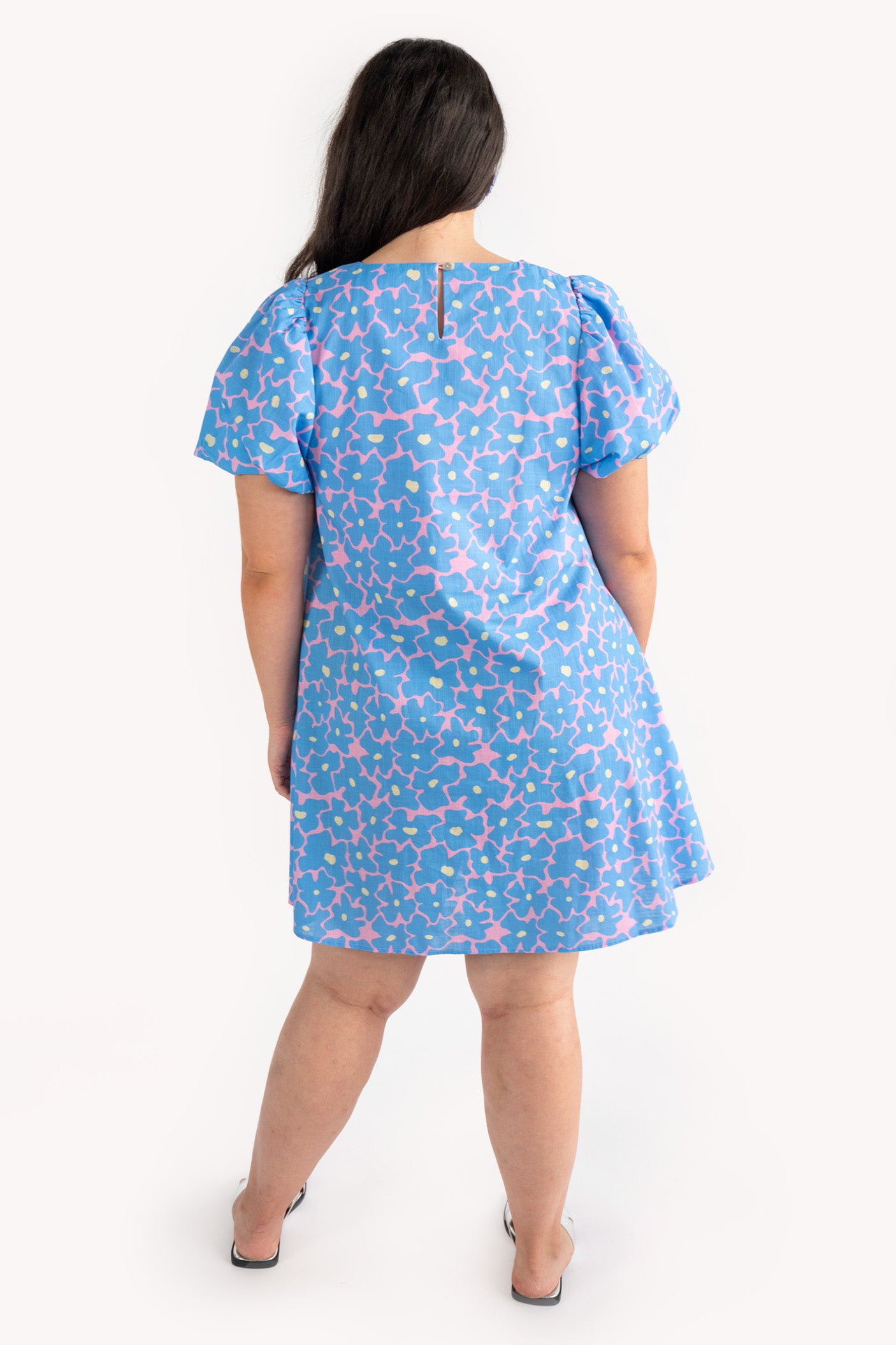 Blue Blossom Florence Mini Dress