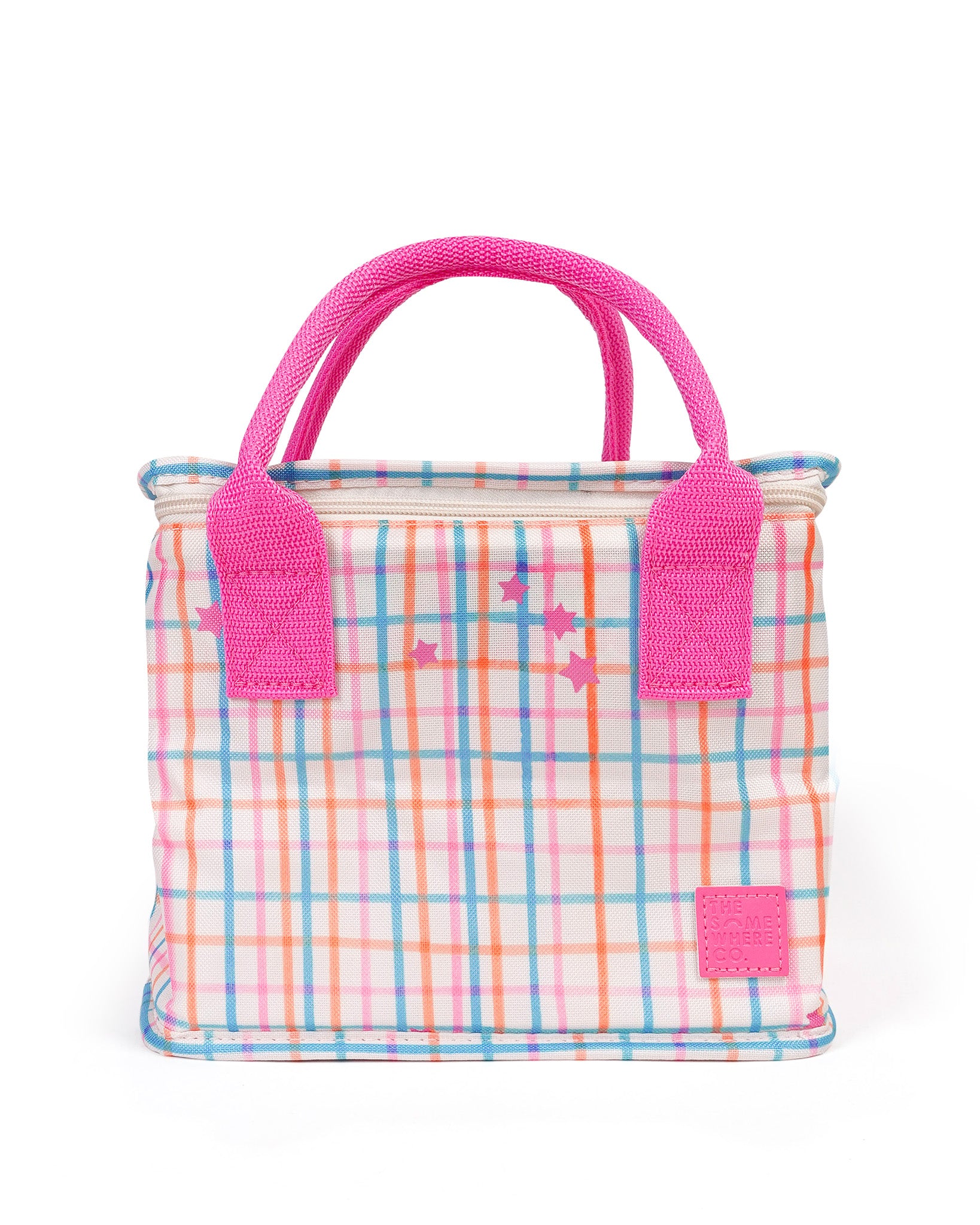 Playful Plaid Lunch Bag