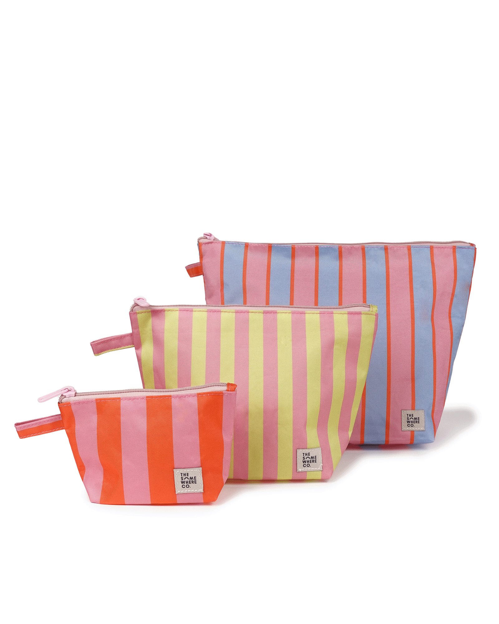 Bubblegum Handy Pouch Trio