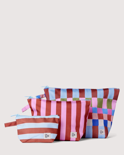 The Handy Trio - Pouch Set - Hopscotch – The Somewhere Co. USA
