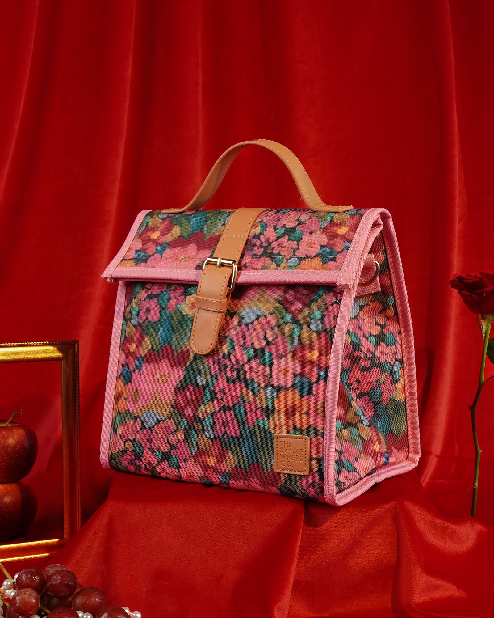 Amongst the Flowers Lunch Satchel