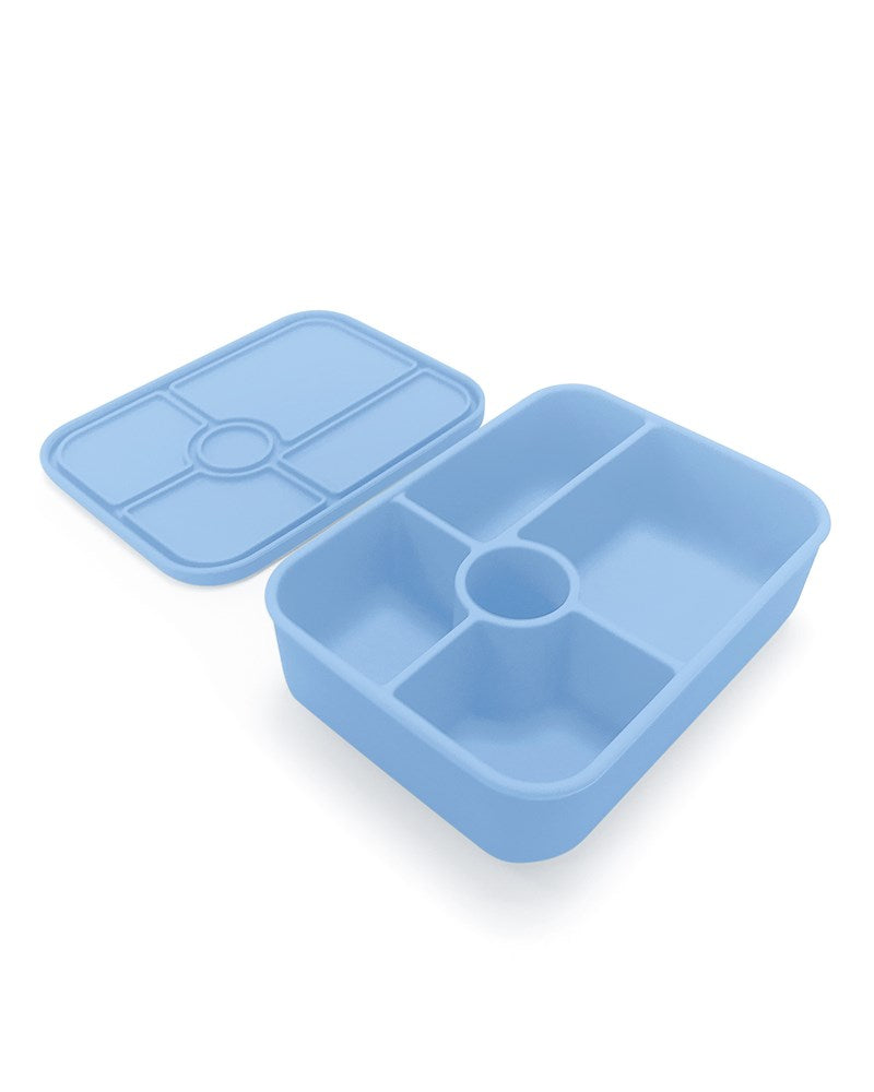 Powder Blue Large Silicone Bento Lunch Box