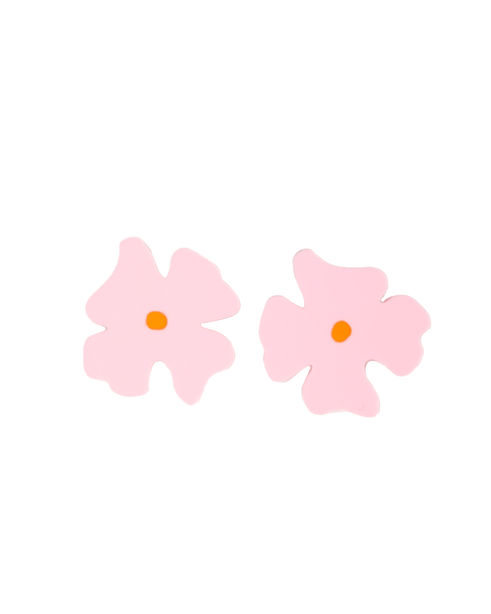 Pink Blossom Stud Earrings