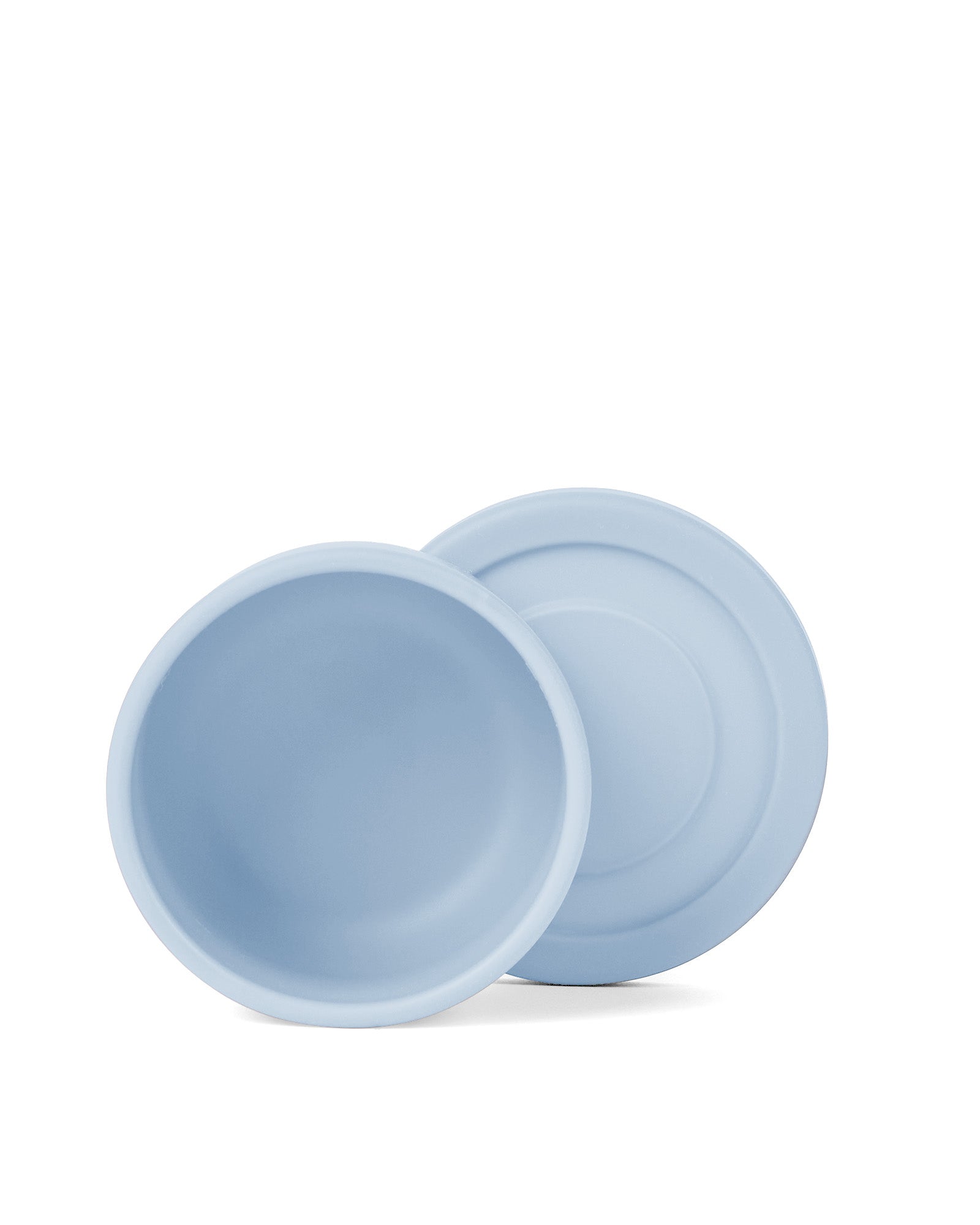 Powder Blue Silicone Snack Box
