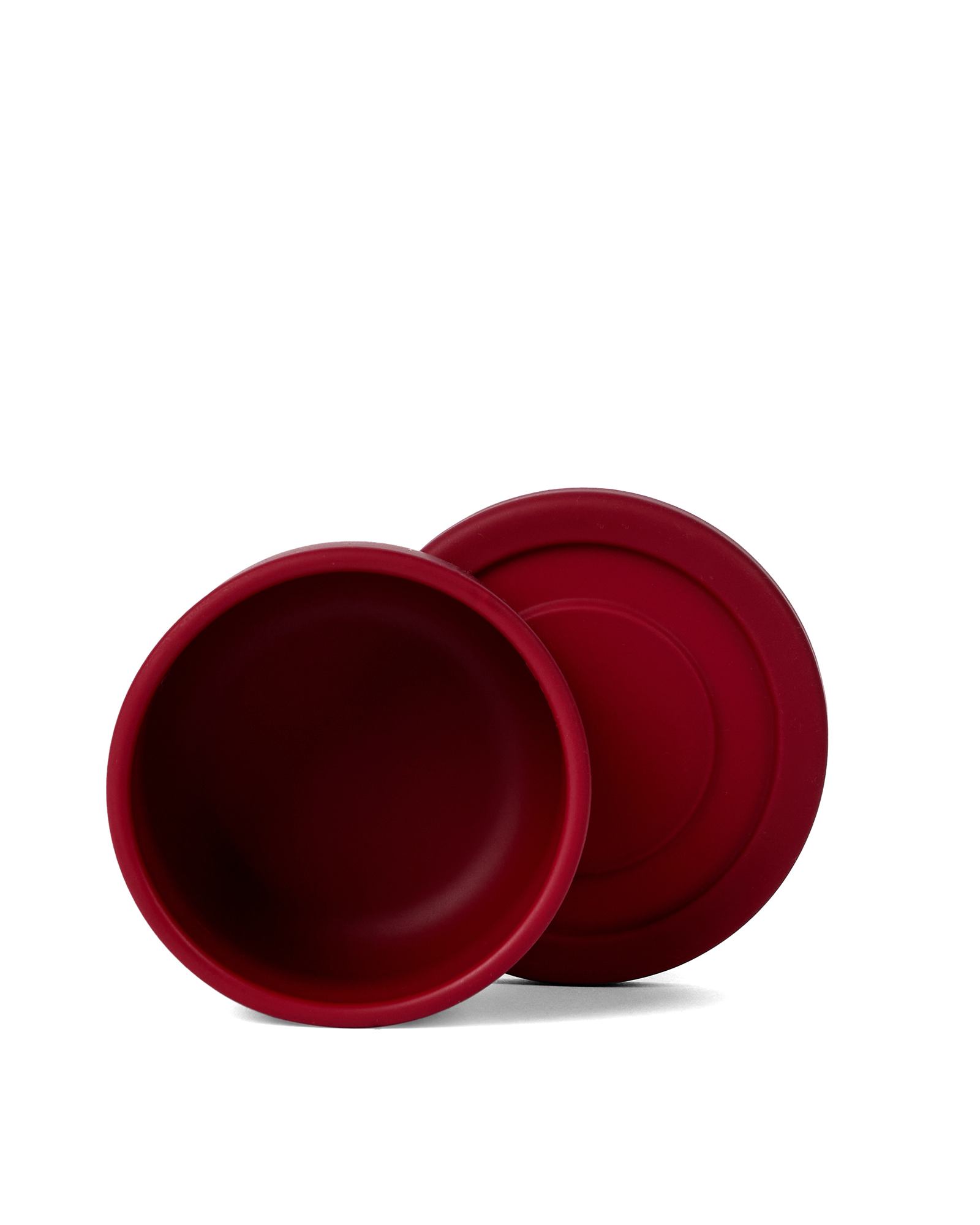 Burgundy Silicone Snack Box